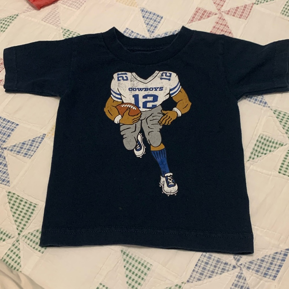 Dallas Cowboys Navy Toddlers S/S T Shirt Size 3T
